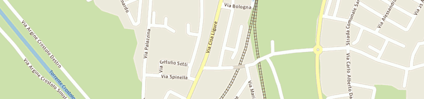 Mappa della impresa z e g (srl) a GUASTALLA
