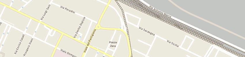 Mappa della impresa pulireggio soc coop a REGGIO EMILIA