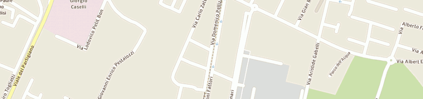 Mappa della impresa orlandini (snc) a REGGIO EMILIA