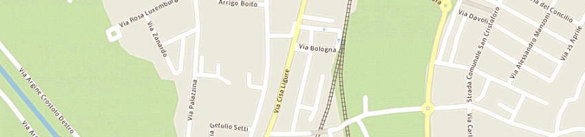 Mappa della impresa scaravelli milo a GUASTALLA