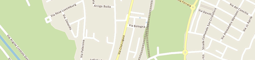Mappa della impresa panizza massimo a GUASTALLA