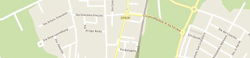 Mappa della impresa cassa di risparmio di parma e piacenza spa a GUASTALLA
