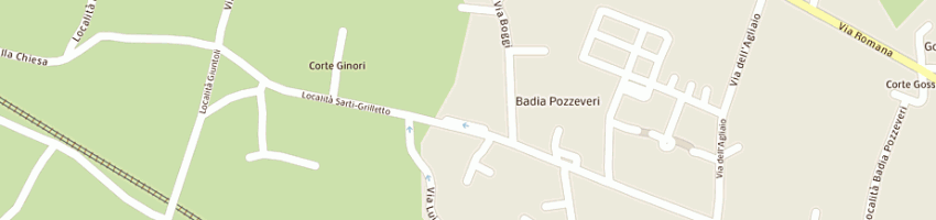 Mappa della impresa rinaldi ernesto a PORCARI