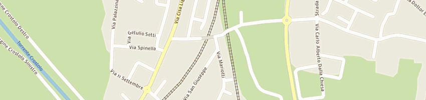 Mappa della impresa messori flli a REGGIO EMILIA