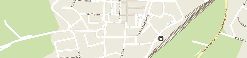 Mappa della impresa tabaccheria federici gabriella a GUASTALLA