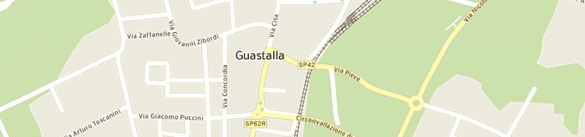 Mappa della impresa guastalla armi di anselmi fabio a GUASTALLA