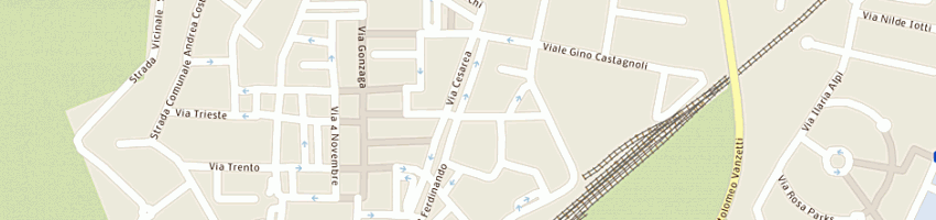 Mappa della impresa pioppi fabrizio a REGGIO EMILIA