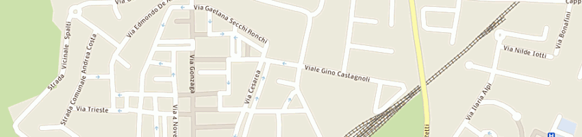 Mappa della impresa truzzi giuseppe a GUASTALLA