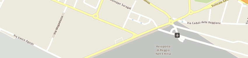 Mappa della impresa datacompany srl a REGGIO EMILIA