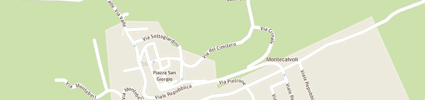 Mappa della impresa giannini alessandro a SANTA MARIA A MONTE