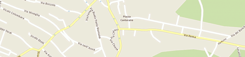 Mappa della impresa gaeta rino a VOLTA MANTOVANA