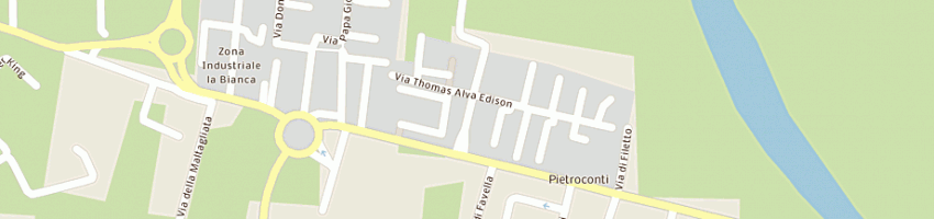 Mappa della impresa bruschi florio di bruschi gclaudio e cherubini pier g snc a PONTEDERA