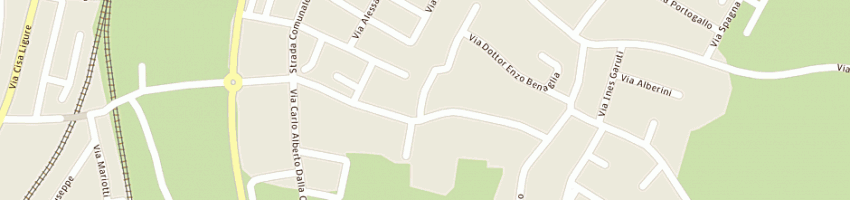 Mappa della impresa soliani (sas) a GUASTALLA