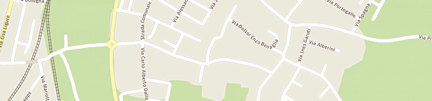 Mappa della impresa vezzani mario a GUASTALLA