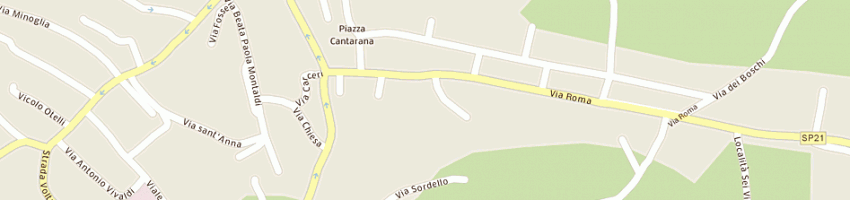Mappa della impresa codognola matteo a VOLTA MANTOVANA
