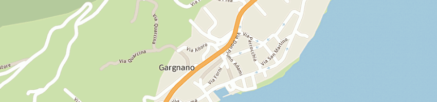 Mappa della impresa albergo garni' tiziana a GARGNANO
