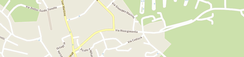 Mappa della impresa bottega delle carni snc di bruno capra e c a MANTOVA