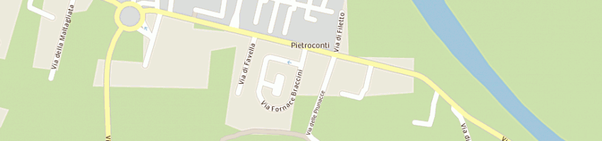 Mappa della impresa ponteggi vannini sas di vannini stefano e c a PONTEDERA