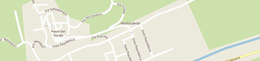 Mappa della impresa castellani srl a SANTA MARIA A MONTE
