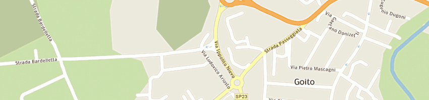 Mappa della impresa weightpack srl a GOITO