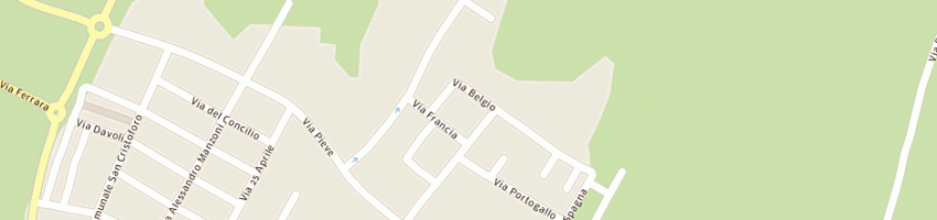 Mappa della impresa benatti pietro a GUASTALLA