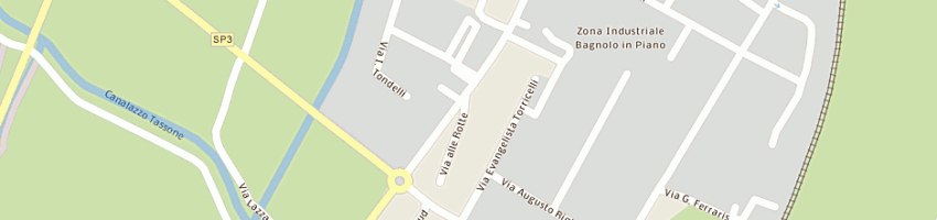 Mappa della impresa linkservice srl a BAGNOLO IN PIANO