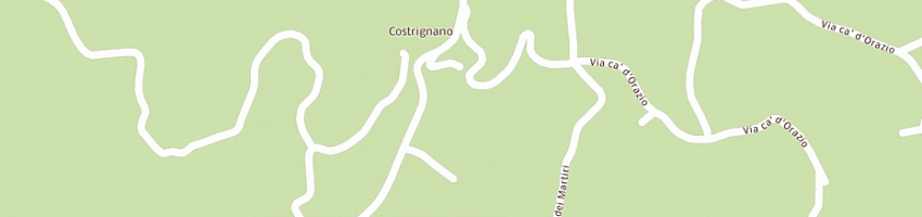 Mappa della impresa costruzioni baschieri giovanni srl a PALAGANO