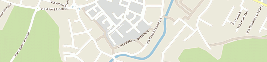 Mappa della impresa tipolitografia la reggiana di casali gianni e c snc a REGGIO EMILIA