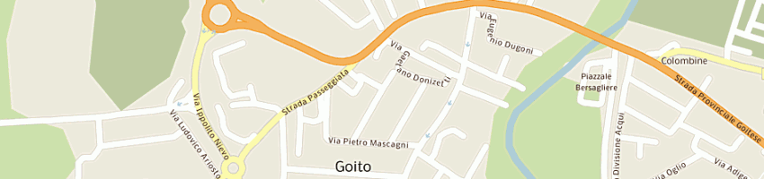 Mappa della impresa bonizzi giuseppe a GOITO
