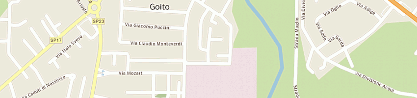 Mappa della impresa leso loris a GOITO
