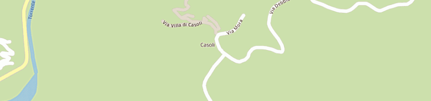 Mappa della impresa lavanderia universal di di donato concetta a CASOLI