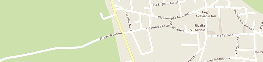Mappa della impresa asso sport a RODIGO