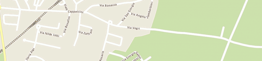 Mappa della impresa bisi giuseppe a GUASTALLA