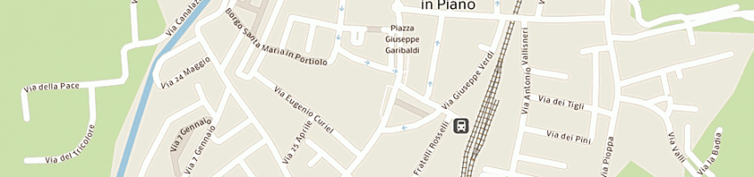 Mappa della impresa frutta e verdura menta e rosmarino a BAGNOLO IN PIANO
