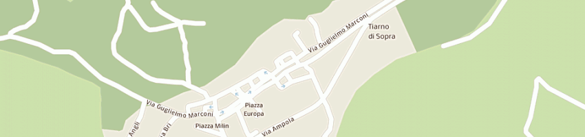 Mappa della impresa centro contabile oliari snc a TIARNO DI SOPRA