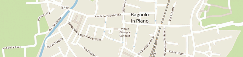 Mappa della impresa bertani wilder a BAGNOLO IN PIANO
