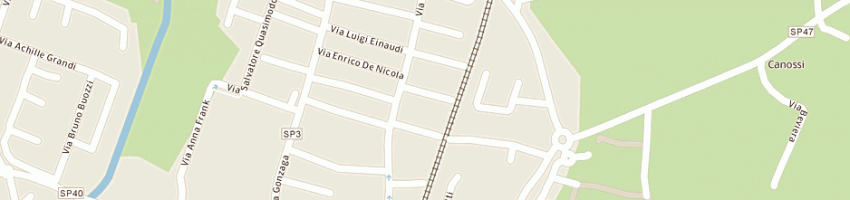 Mappa della impresa saccani remigio a BAGNOLO IN PIANO