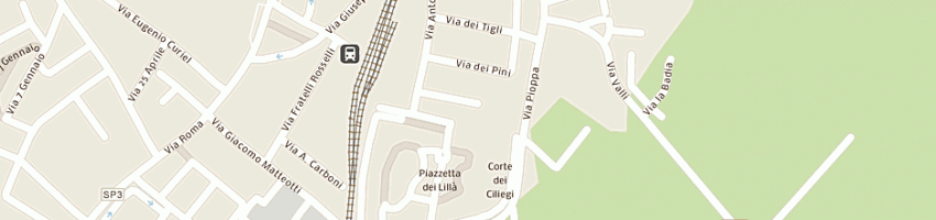 Mappa della impresa morelli dino a BAGNOLO IN PIANO