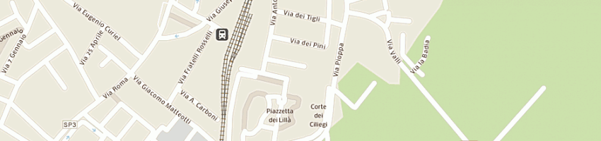 Mappa della impresa tondelli antonella a BAGNOLO IN PIANO