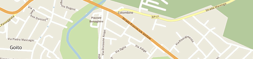 Mappa della impresa villagrossi roberto a GOITO