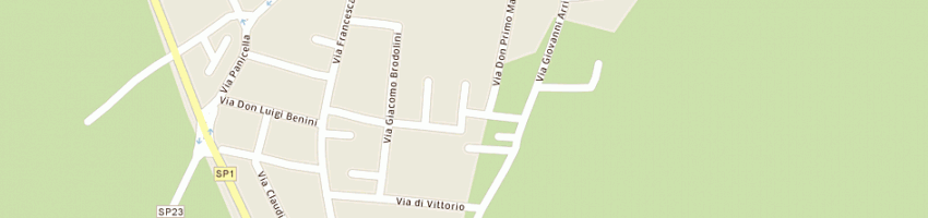 Mappa della impresa la collinetta srl a MANTOVA