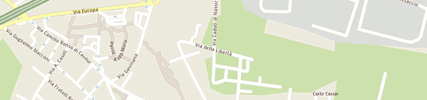 Mappa della impresa baldatec sas di baldasseroni francesco e c a ALTOPASCIO
