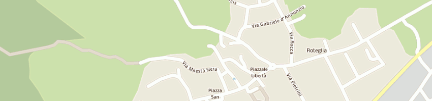 Mappa della impresa bernabei modesto a CASTELLARANO