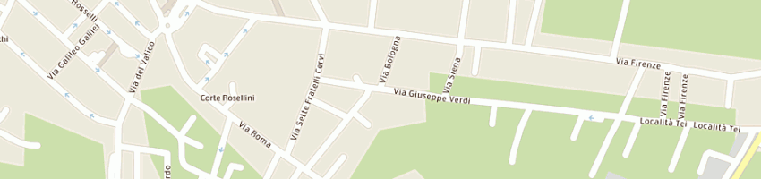 Mappa della impresa officina meccanica di panattoni gino e pippi silvano - snc a ALTOPASCIO