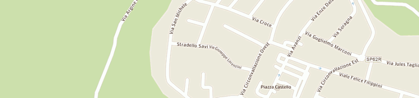 Mappa della impresa franchi camillo a LUZZARA