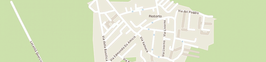Mappa della impresa bar il cipresso di raulli paolo a PIOMBINO