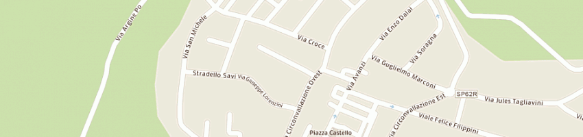 Mappa della impresa savi giancarlo a LUZZARA