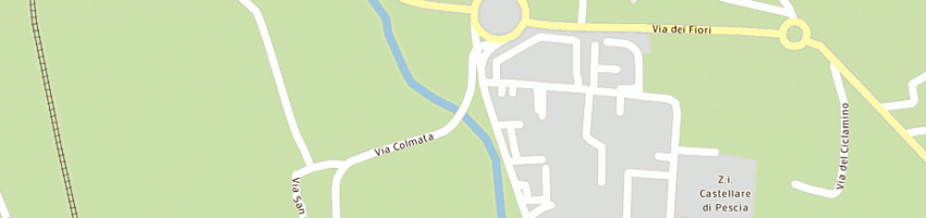 Mappa della impresa martinelli luciano a PESCIA