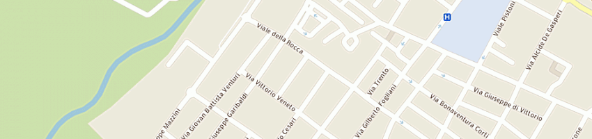 Mappa della impresa borciani walter a SCANDIANO