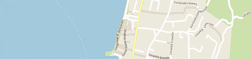 Mappa della impresa bar pizzeria alla piazzetta a TORRI DEL BENACO